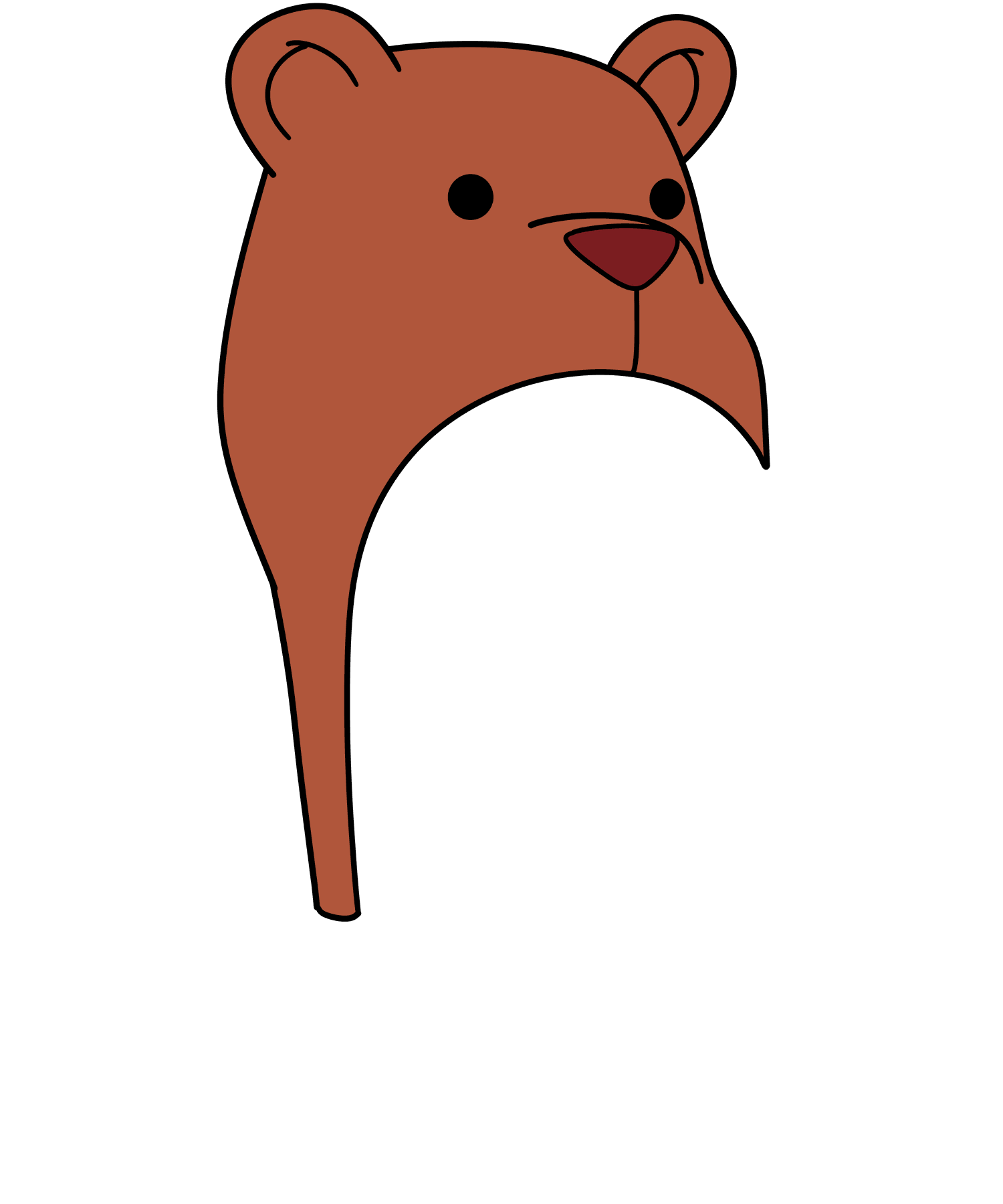 Grizzly Bear Hat